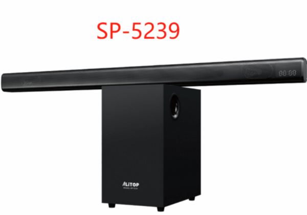 Alitop SP-5239 – Barre de Son Multimédia avec Caisson de Basse