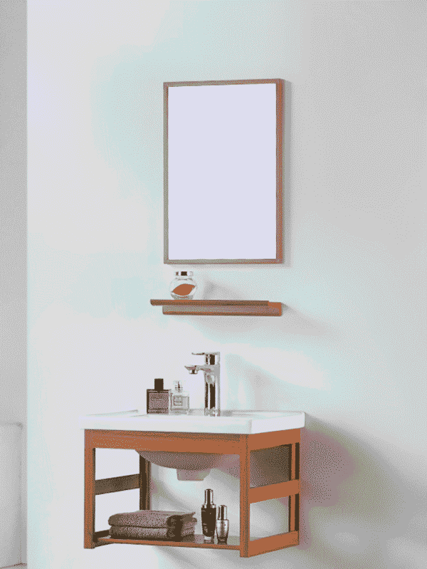 BCA1001-50WD Armoire de toilette murale en bois BCA1002-40WD – Style naturel & fonctionnalité