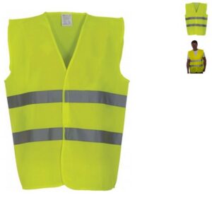 Capture d’écran 2025-10-29 11290 Gilet de sécurité jaune personnalisé – 2 bandes réfléchissantes 3M
