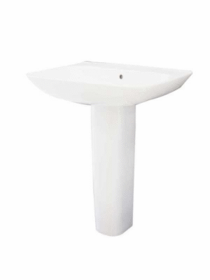 Lavabo avec ZP003 Lavabo avec colonne ZP003 – Design moderne & confort d’utilisation