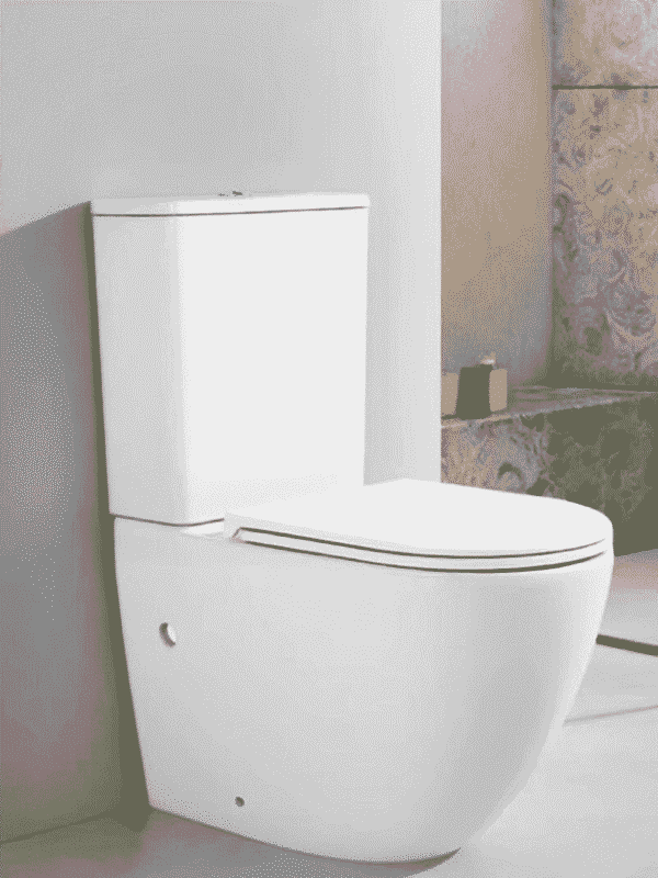 Toilette Luxe M001B – Design circulaire moderne & confort premium