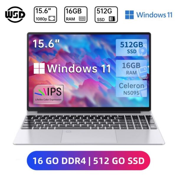 Ordinateur Portable WSD P10 – Performance & Fiabilité